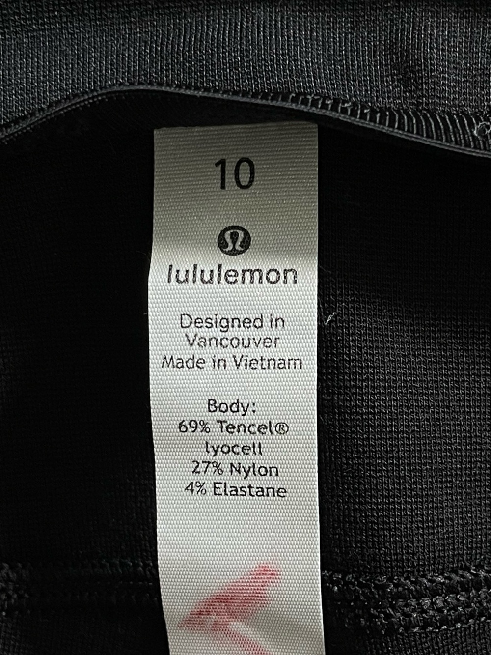 Lululemon On The Move Pant Ponte 28" Black 10 - Picture 9 of 10